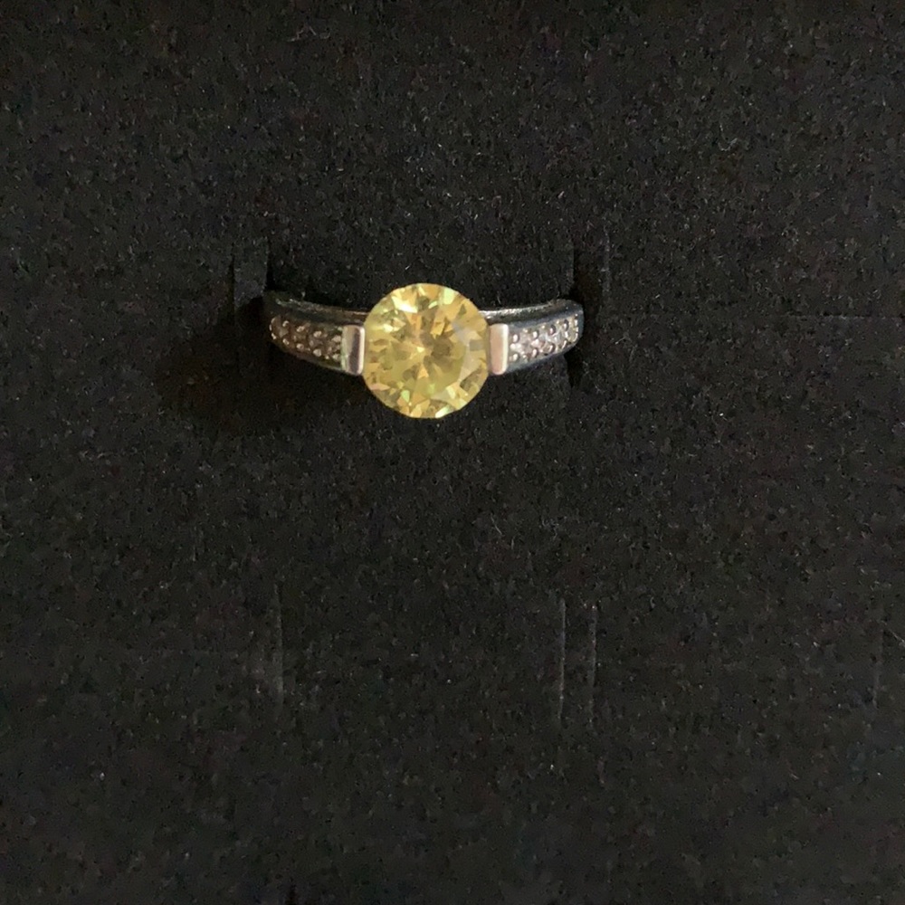 Green ring.